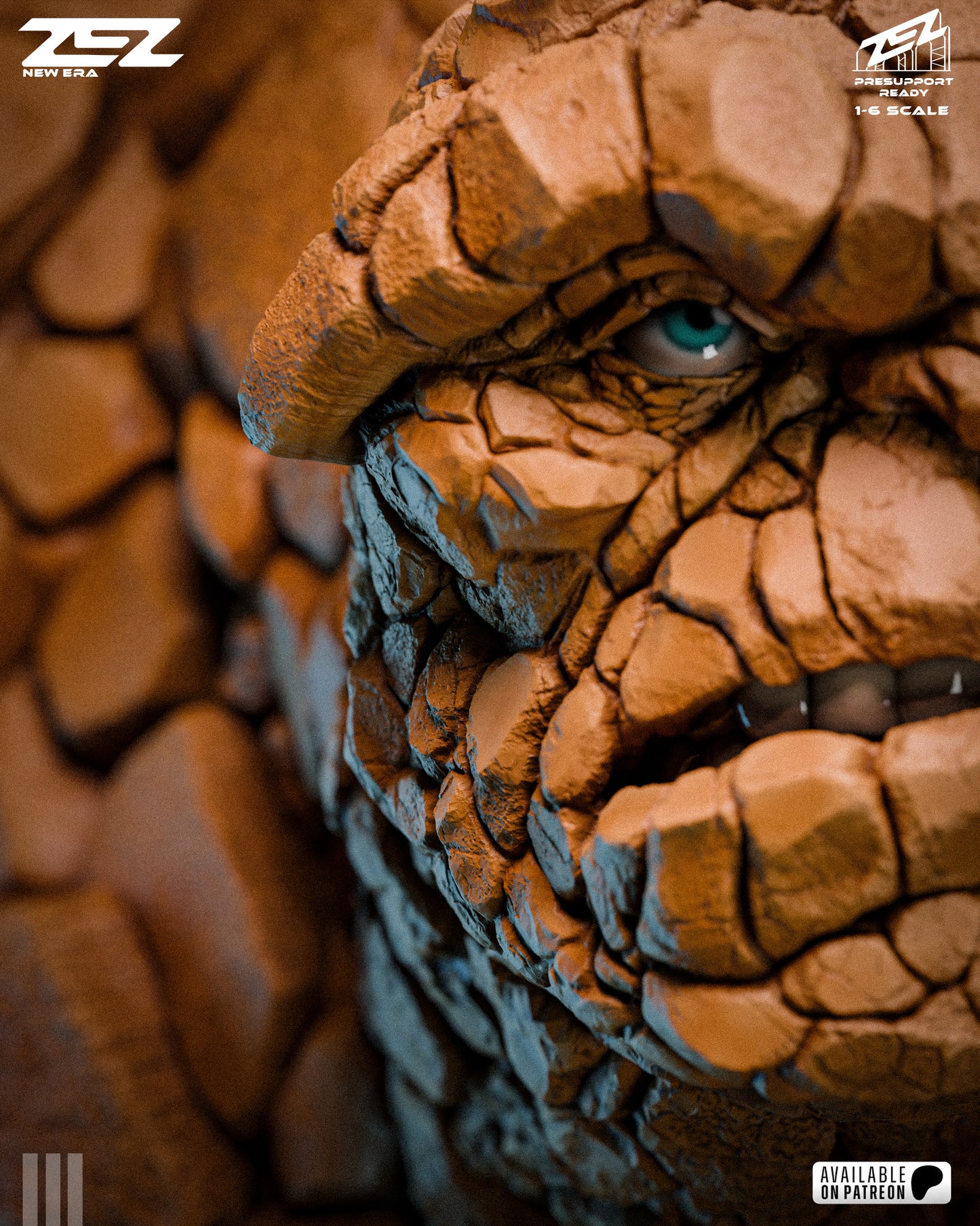 The Thing Statue 3D-Printed Kit