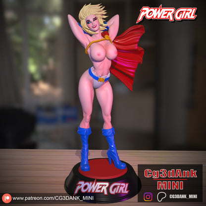 Power Girl Statue
