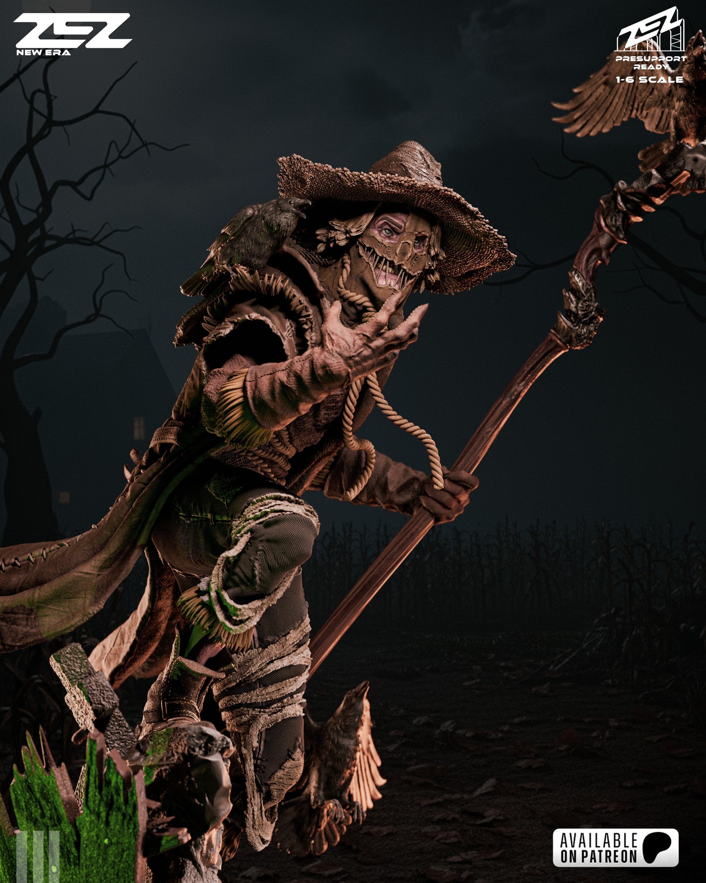 Scarecrow Statue