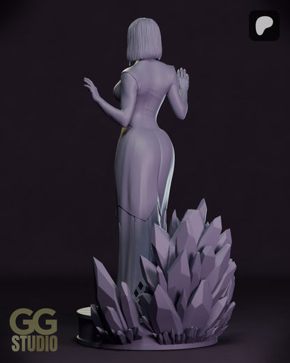 Emma Frost Hellfire Gala Statue 3D-Printed Kit