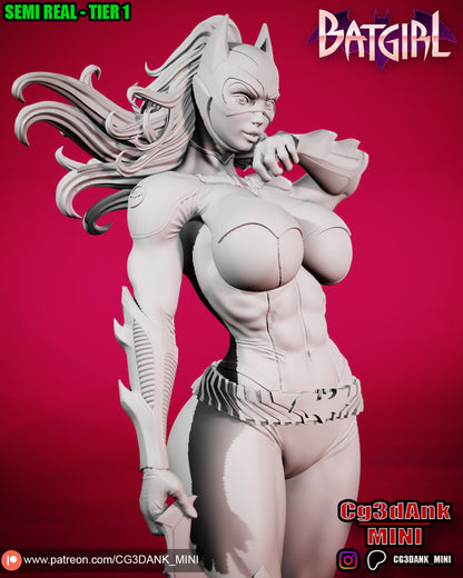 Batgirl Statue 3D-Printed Kit