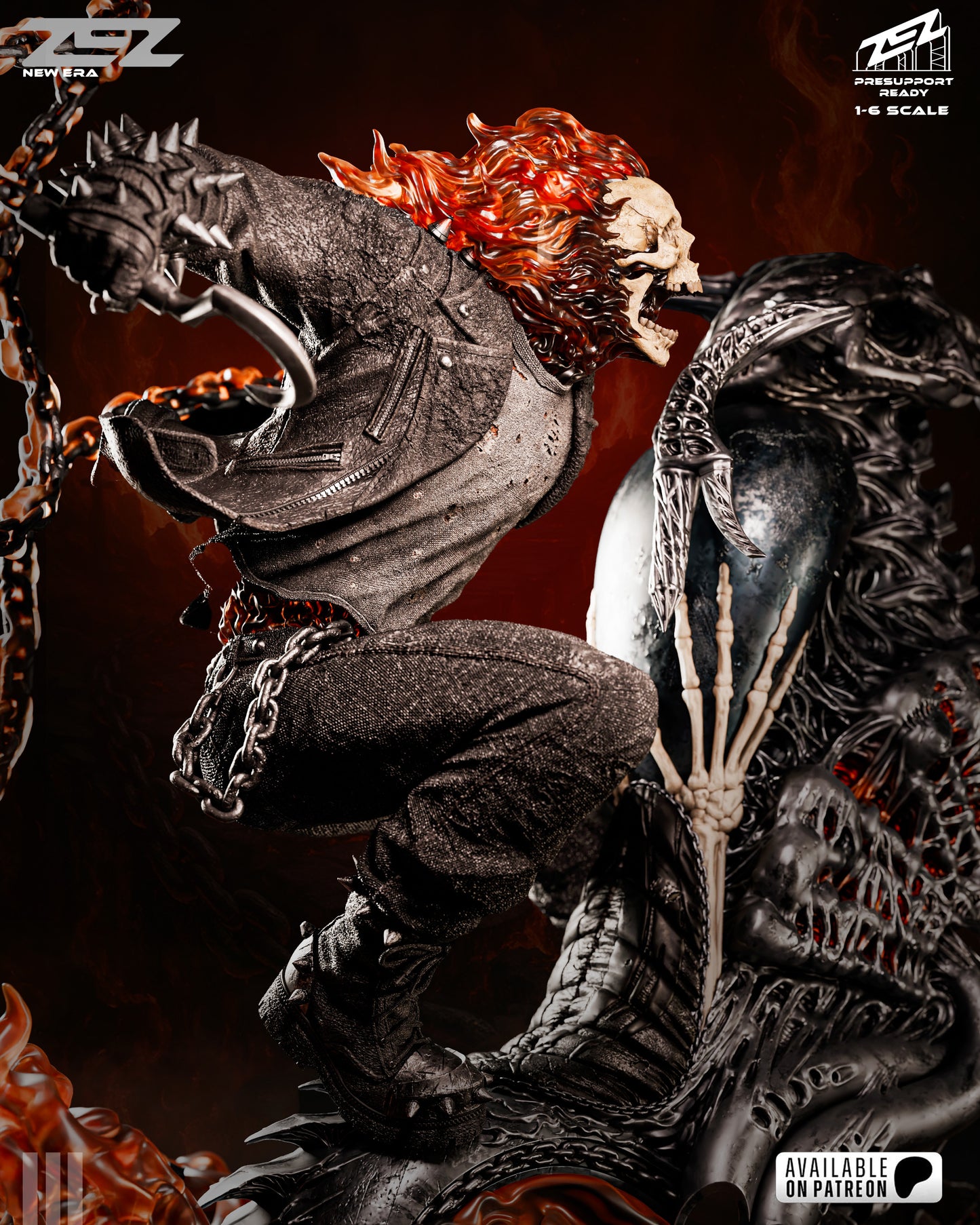 Ghost Rider Statue