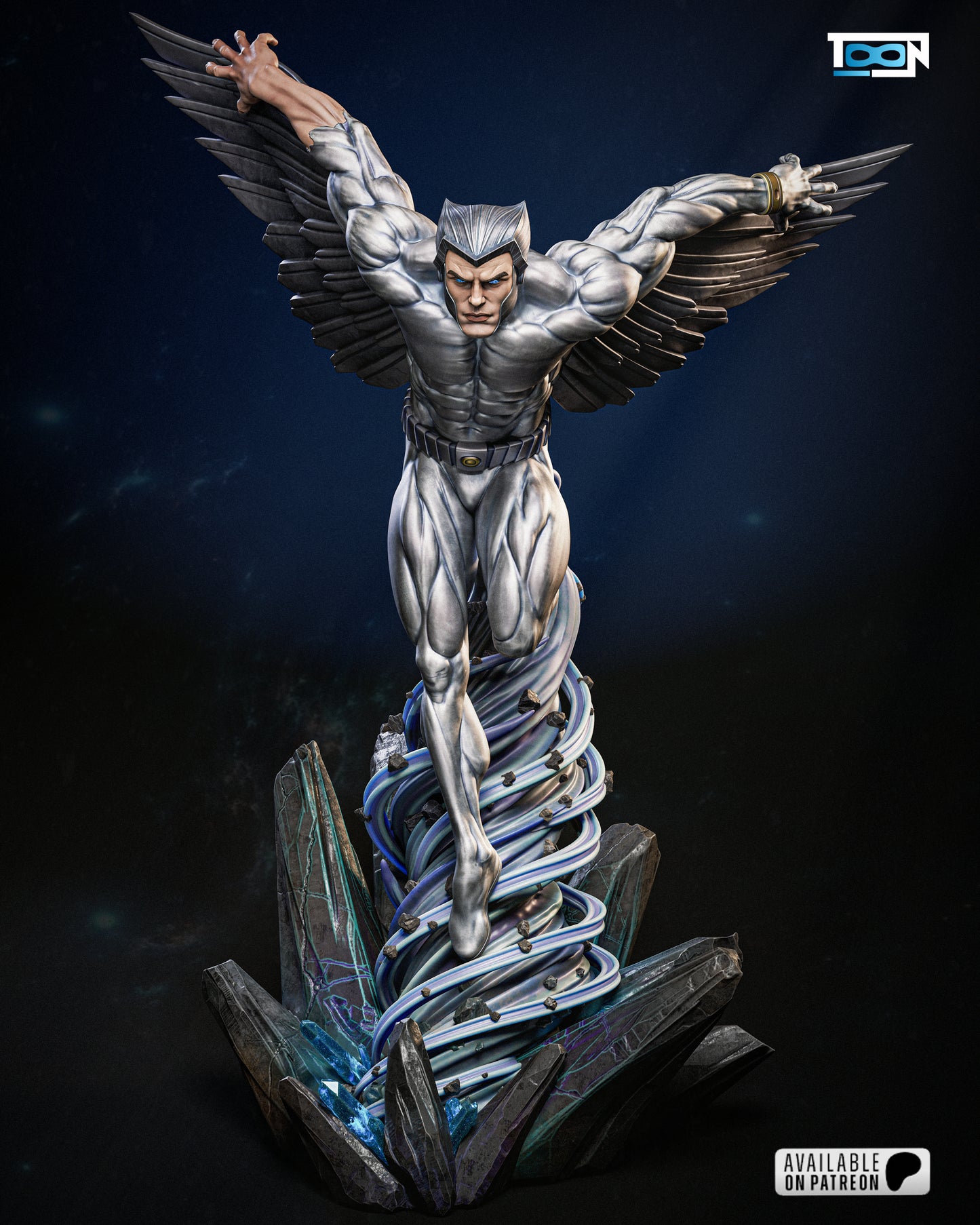 Silverhawk Statue 3D-Printed Kit