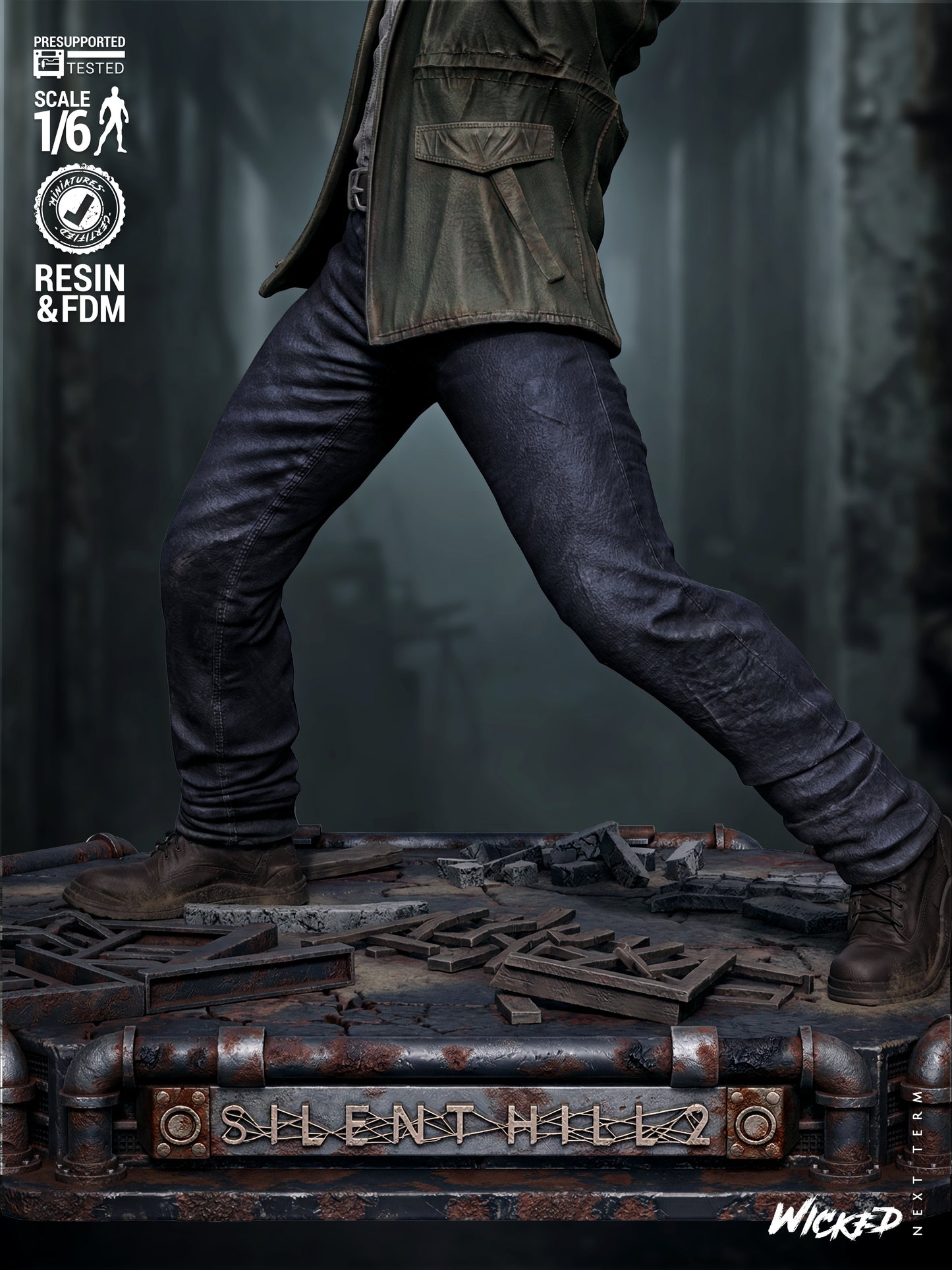 James Statue 3D-Printed Kit