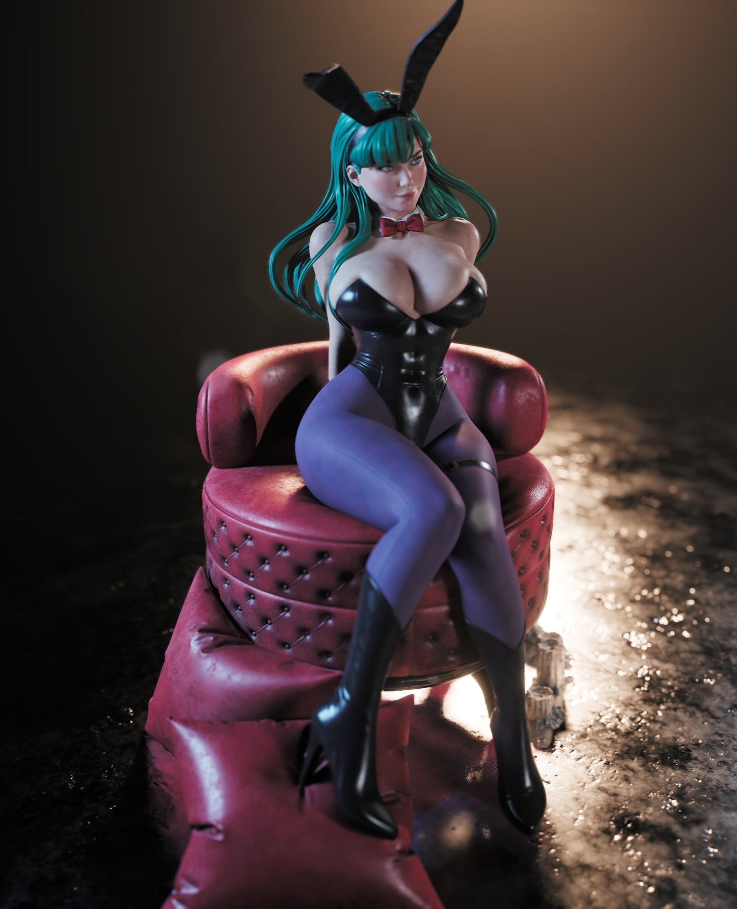Bunny Girl Statue 3D-Printed Kit