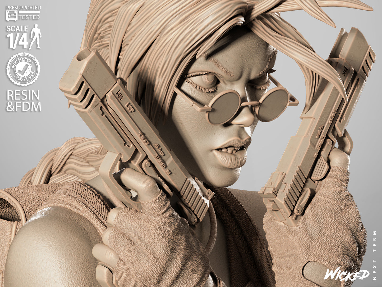 Lara Croft Portrait Bust