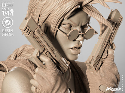 Lara Croft Portrait Bust