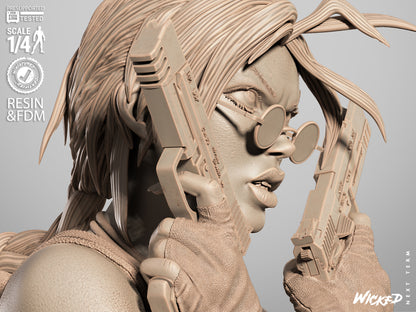 Lara Croft Portrait Bust