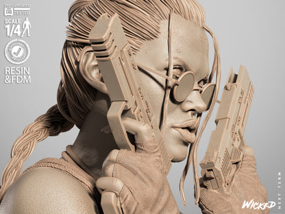 Lara Croft Portrait Bust