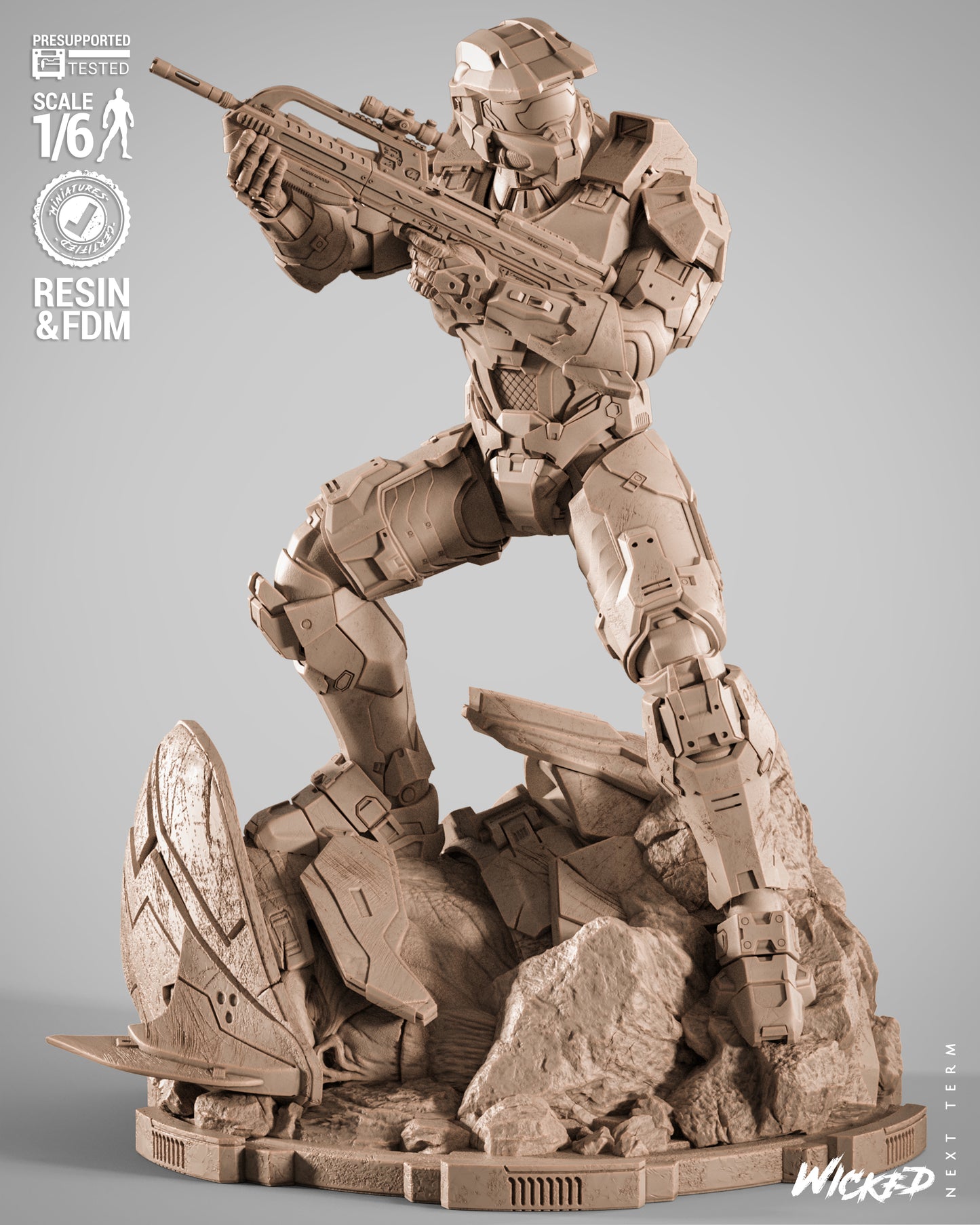 Master Chief Statue