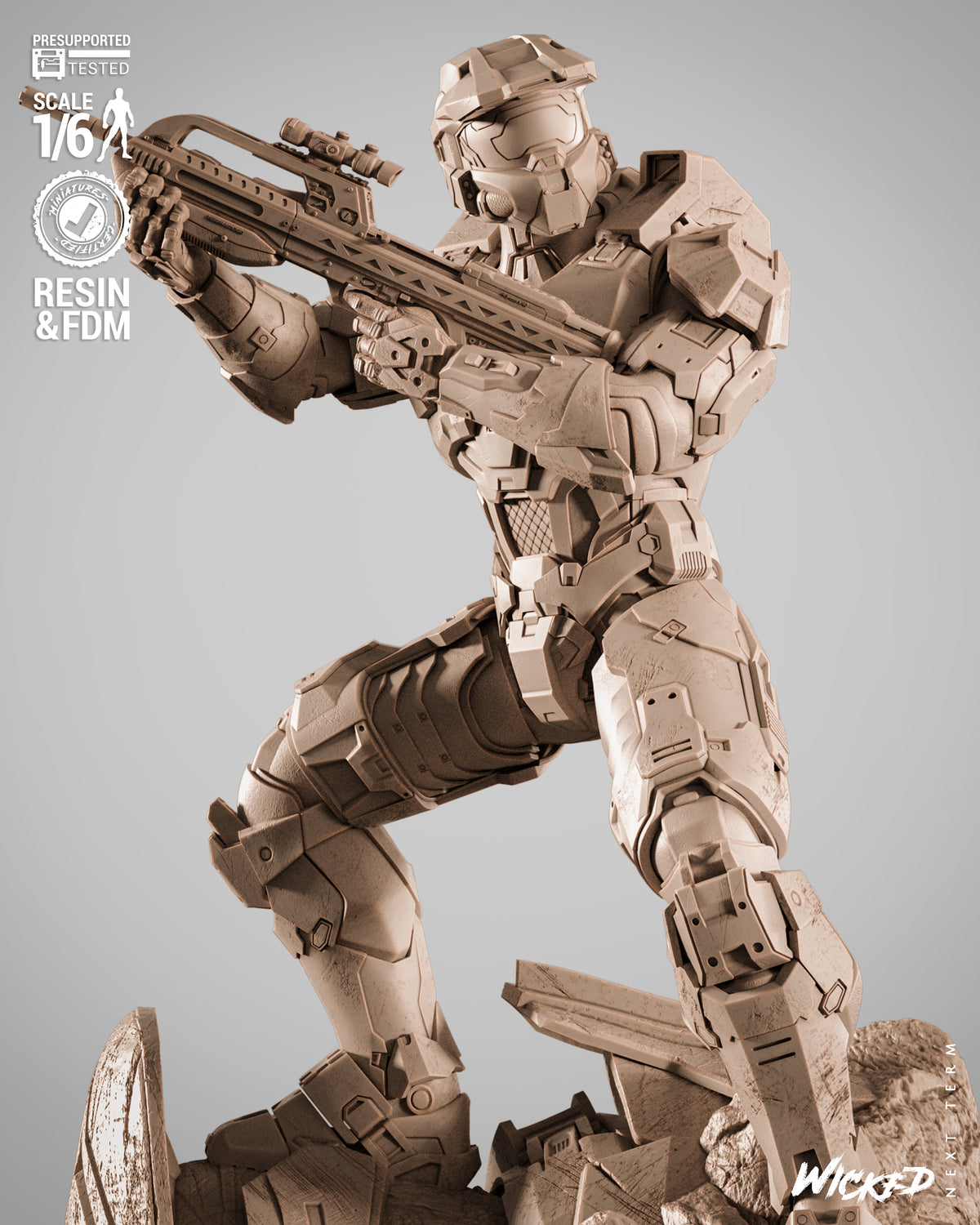Master Chief Statue