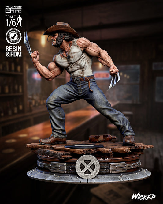 Logan Statue 3D-Printed Kit