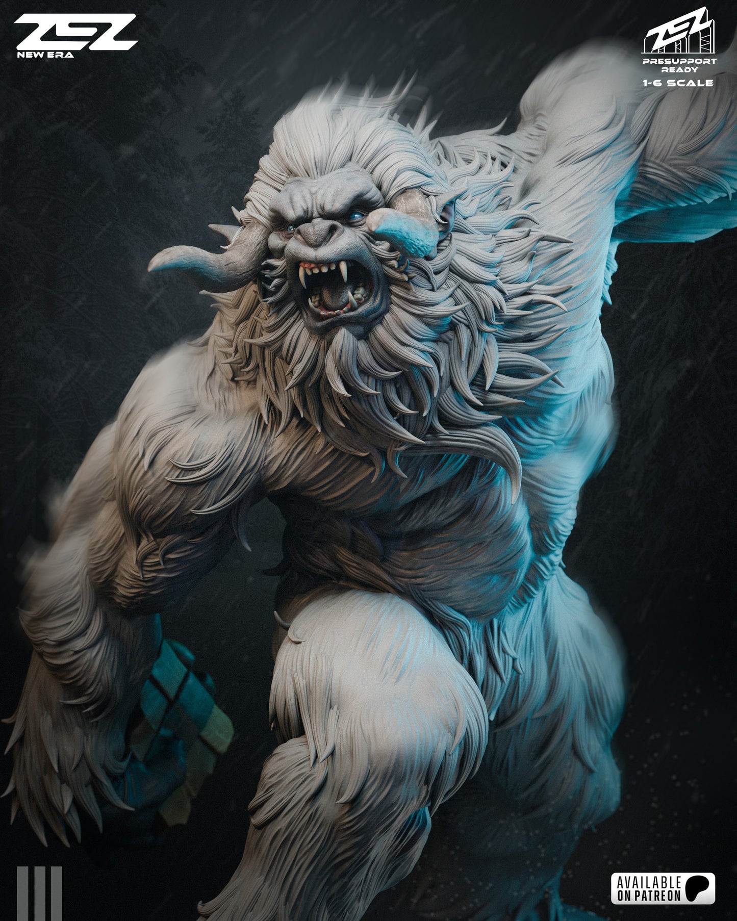 Yeti Statue