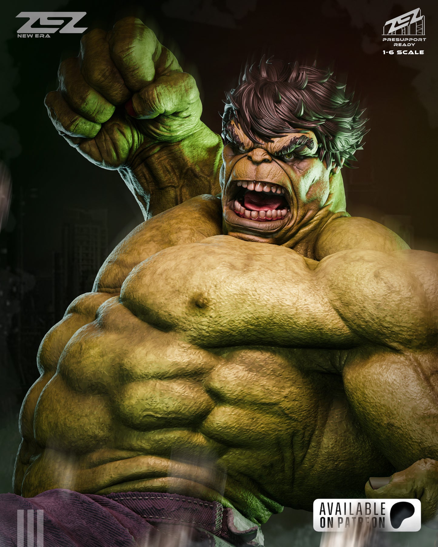 Hulk Statue