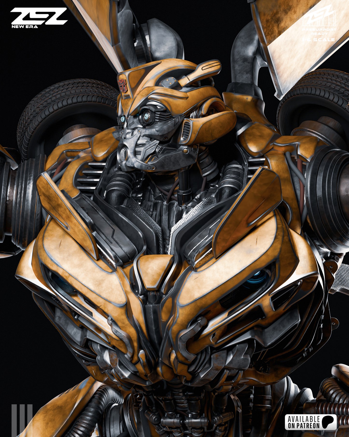 BumbleBee Statue