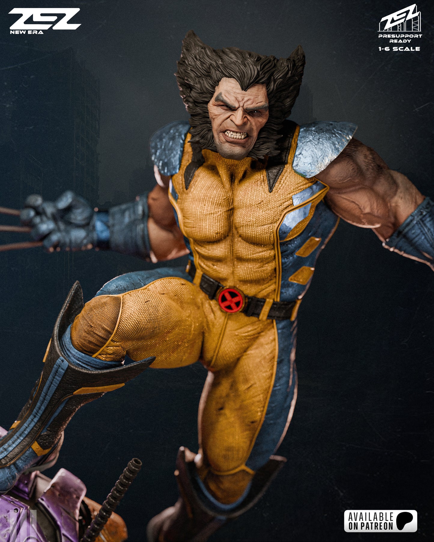 Wolverine Statue