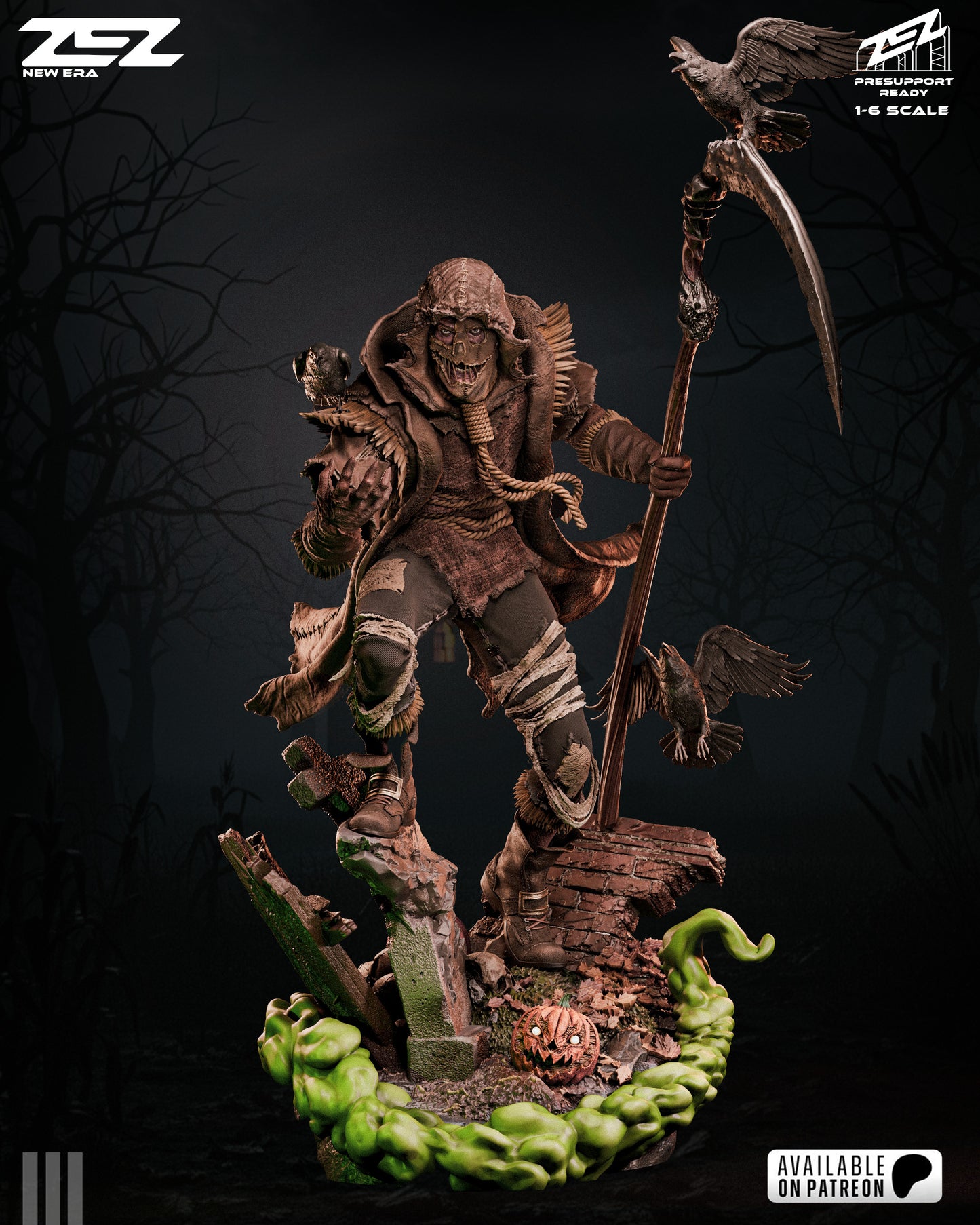 Scarecrow Statue