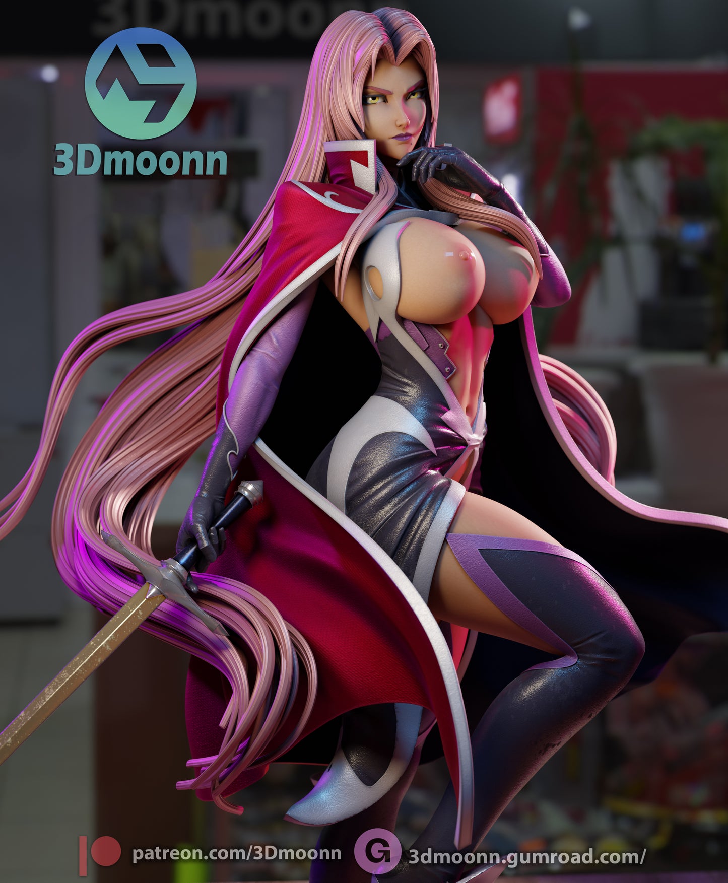 Ingrid - Taimanin Statue