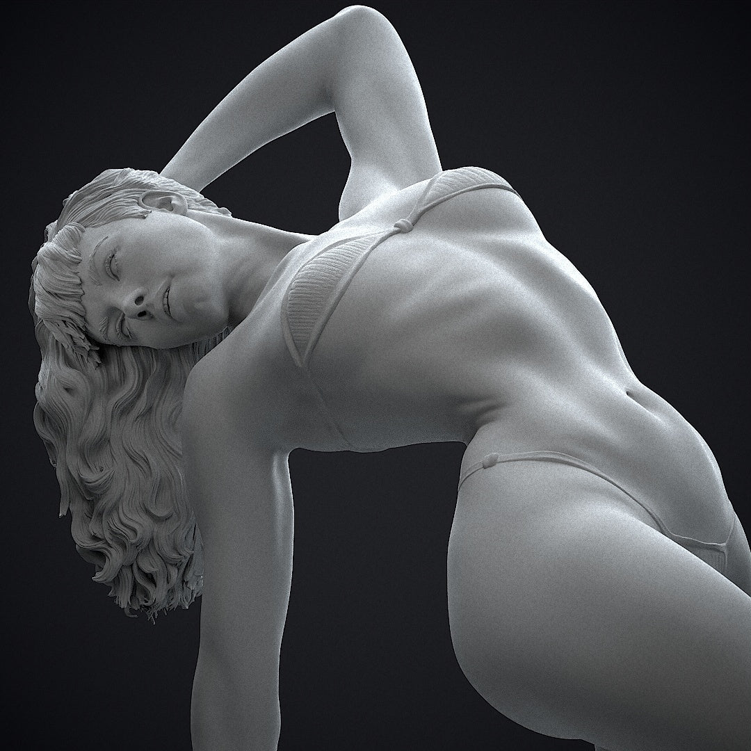 Bettie Page Statue 3D-Printed Kit