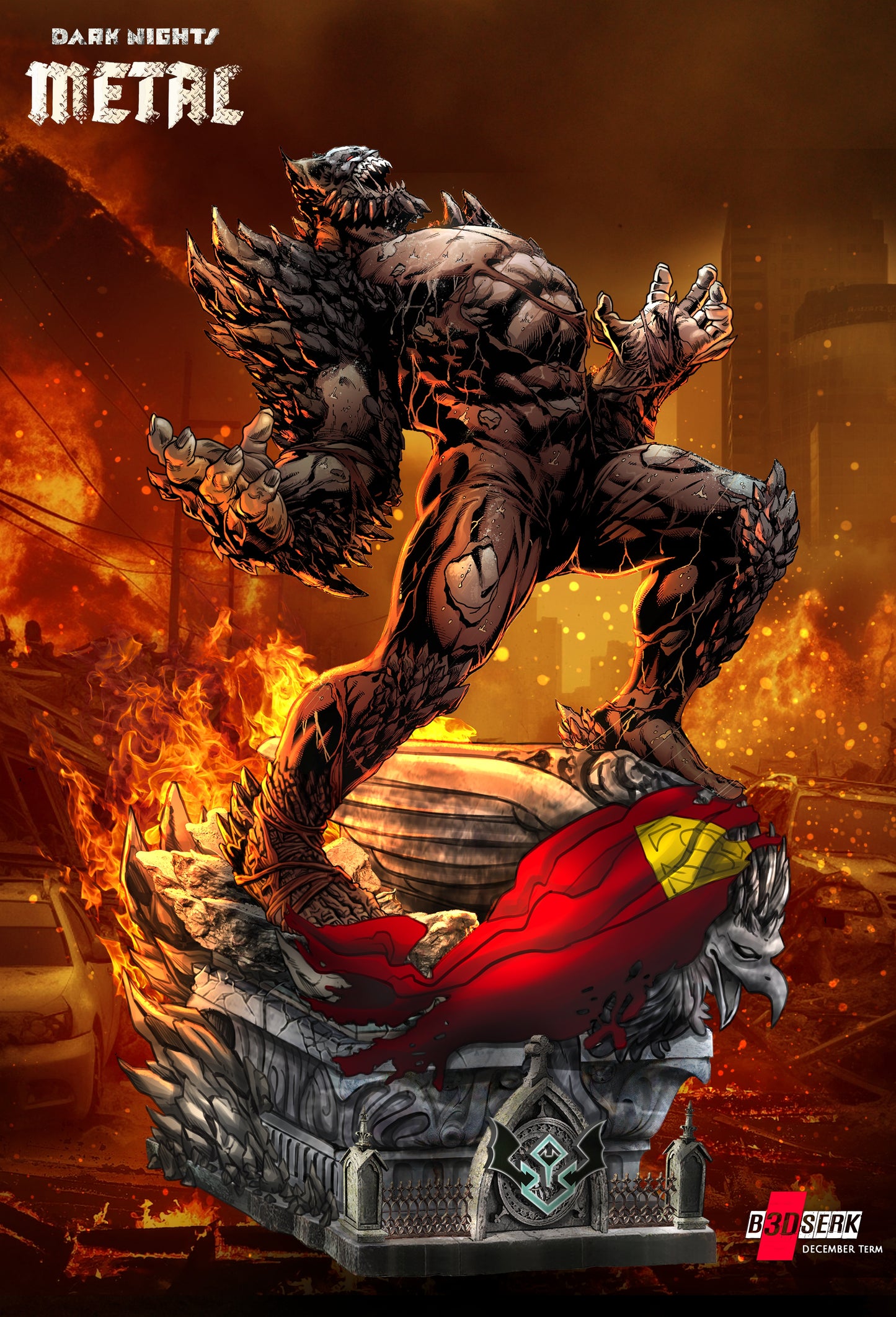 The Devastator Statue