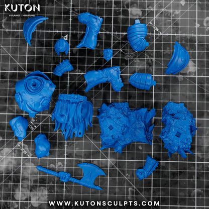 Ram Man Statue 3D-Printed Kit