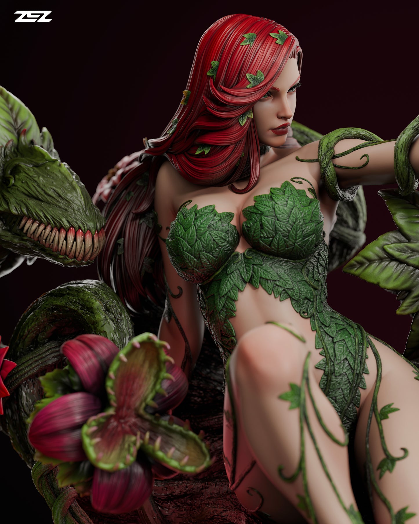 Poison Ivy Statue