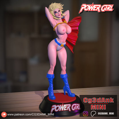 Power Girl Statue