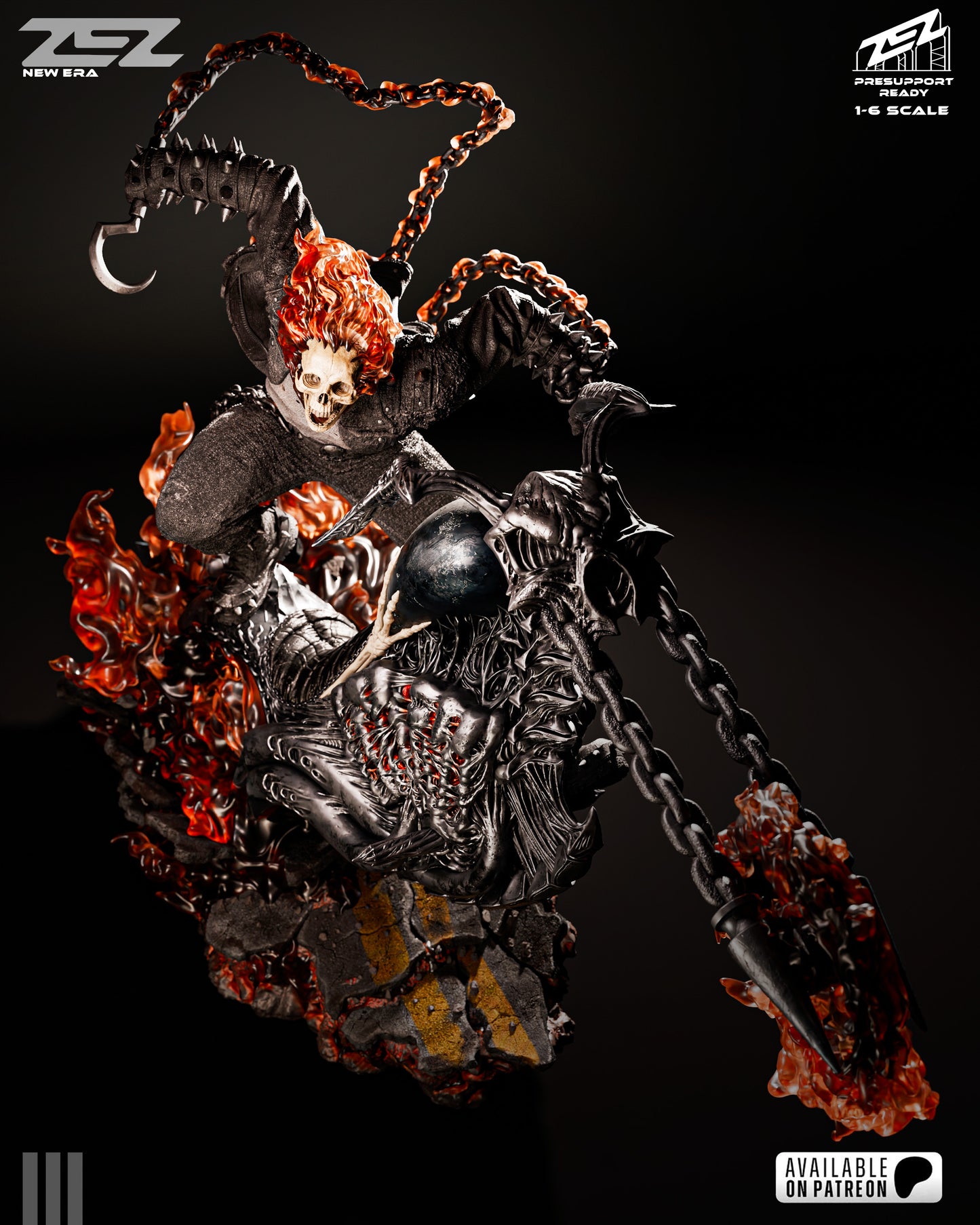 Ghost Rider Statue