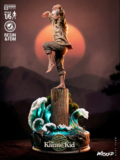 Mr. Miagi Statue 3D-Printed Kit