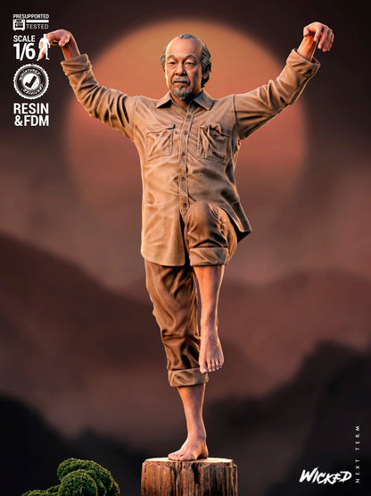 Mr. Miagi Statue 3D-Printed Kit