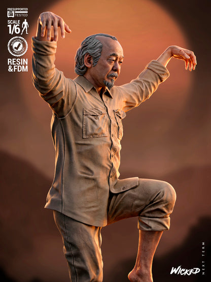 Mr. Miagi Statue 3D-Printed Kit