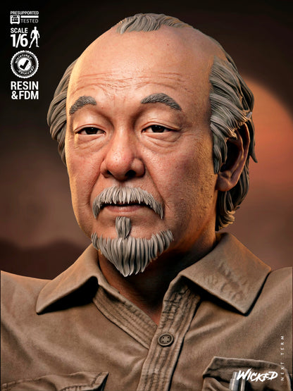 Mr. Miagi Statue 3D-Printed Kit