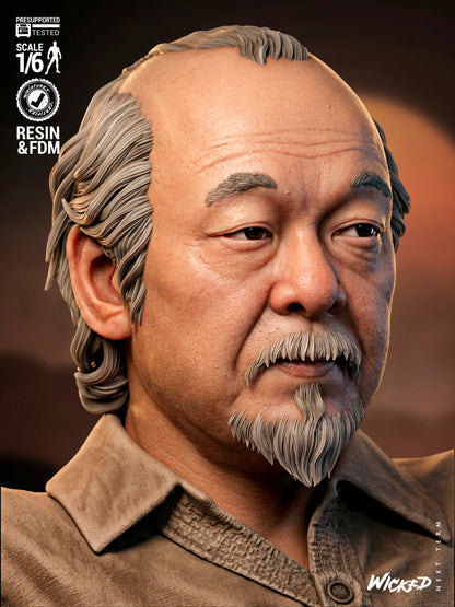 Mr. Miagi Statue 3D-Printed Kit