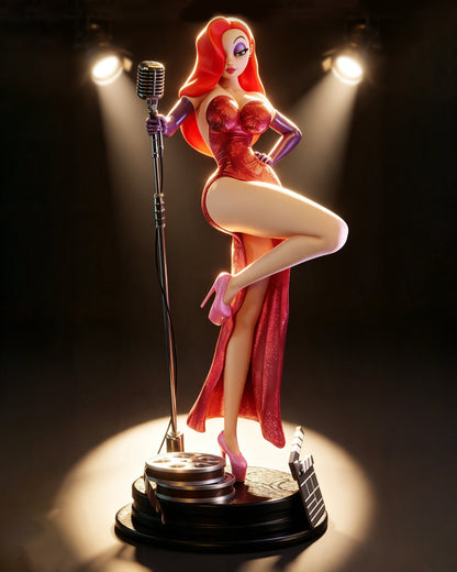 Jessica Rabbit Statue 3D-Printed Kit