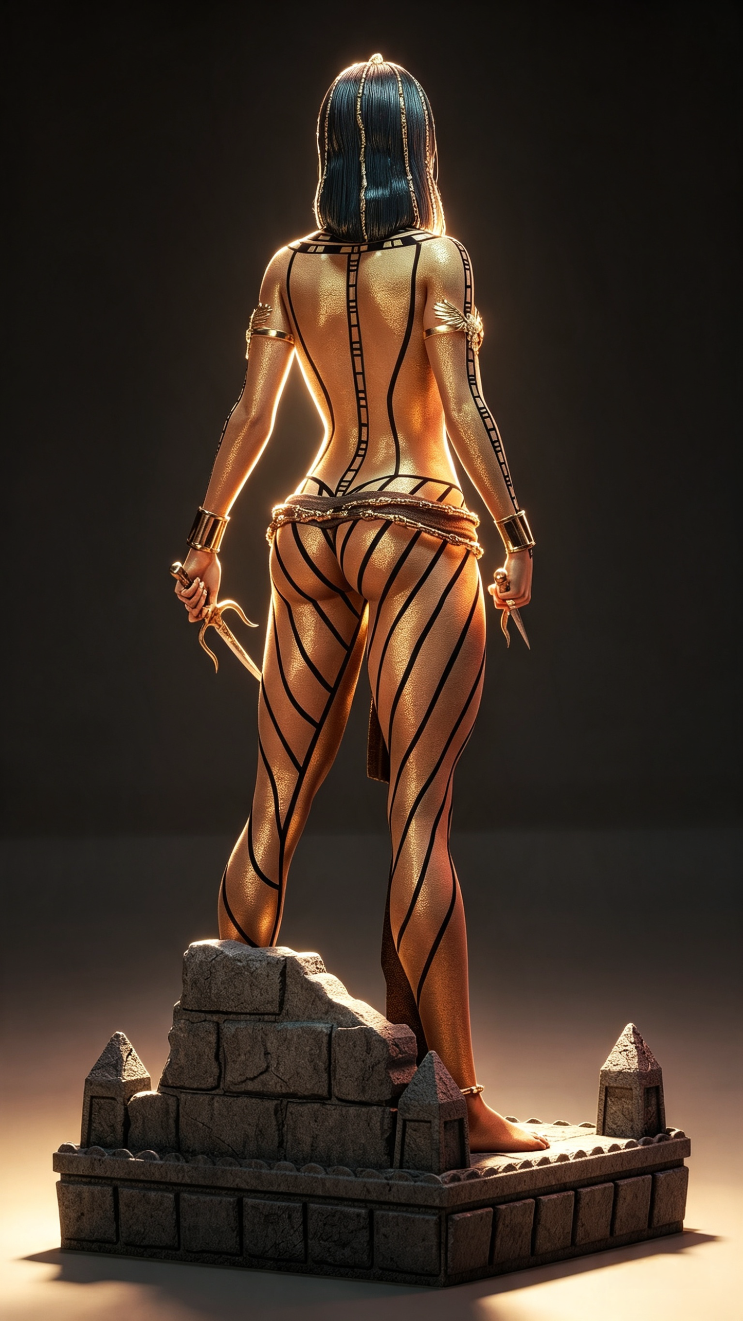 Anaksunamun Statue 3D-Printed Kit