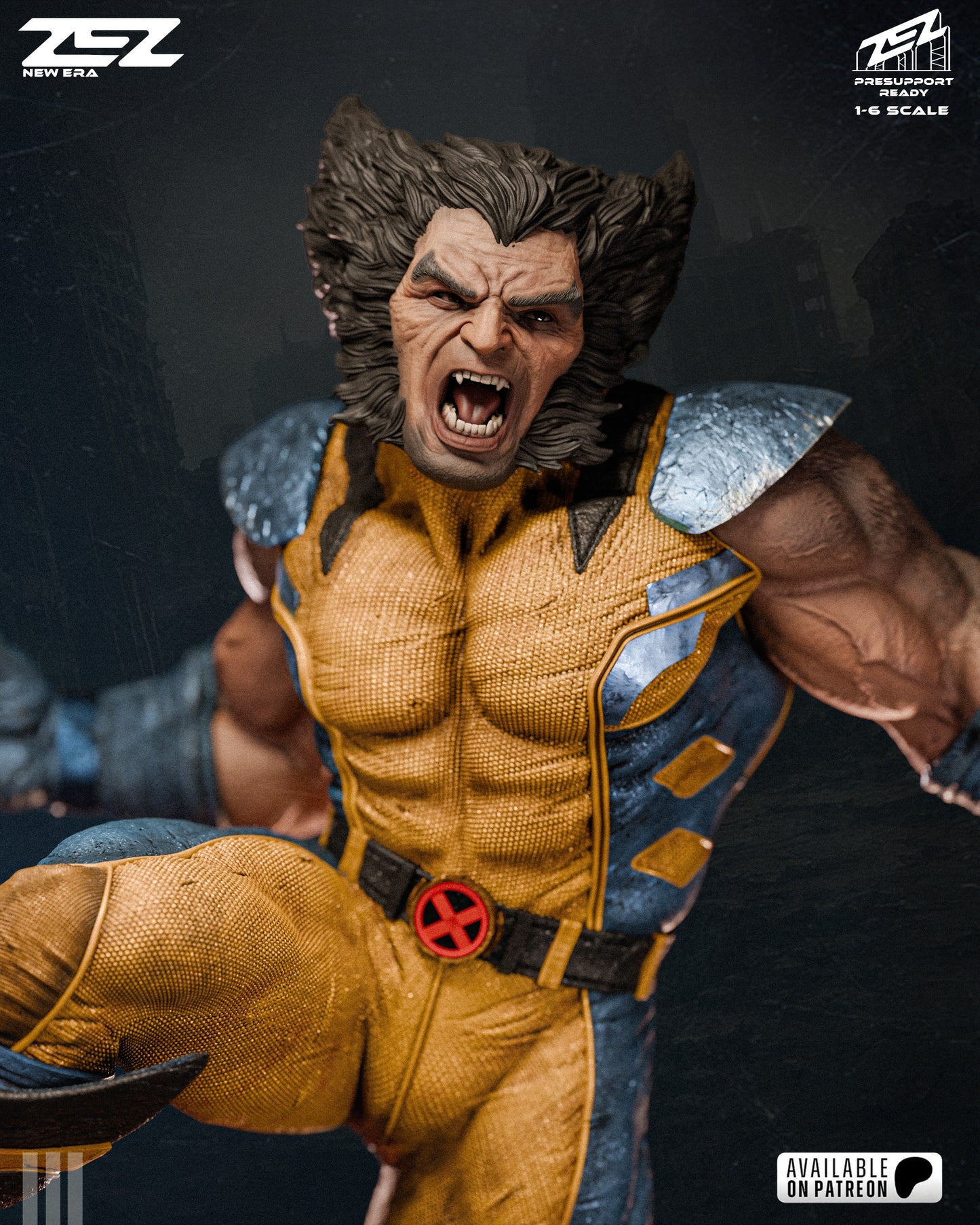 Wolverine Statue