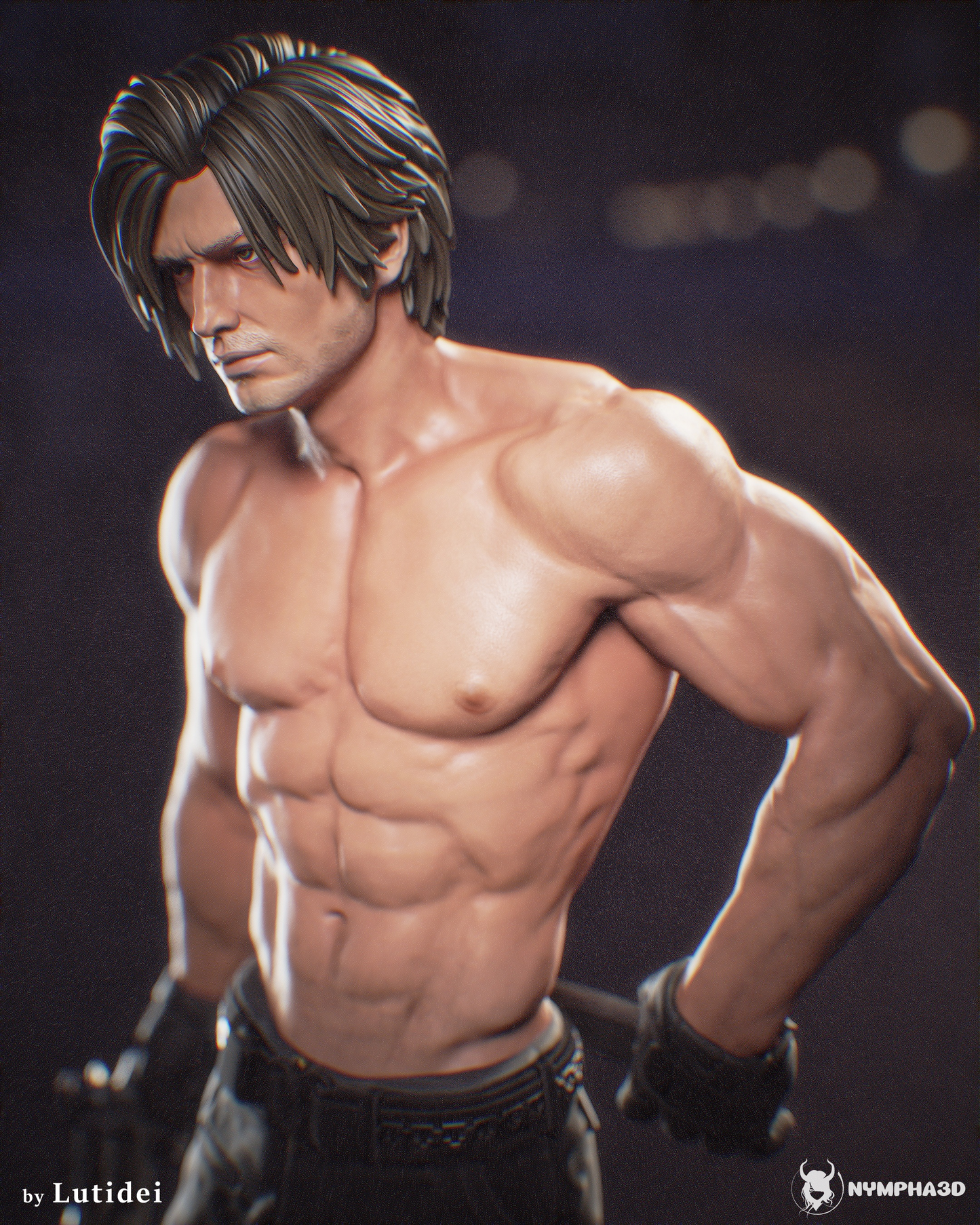 Leon Kennedy Statue
