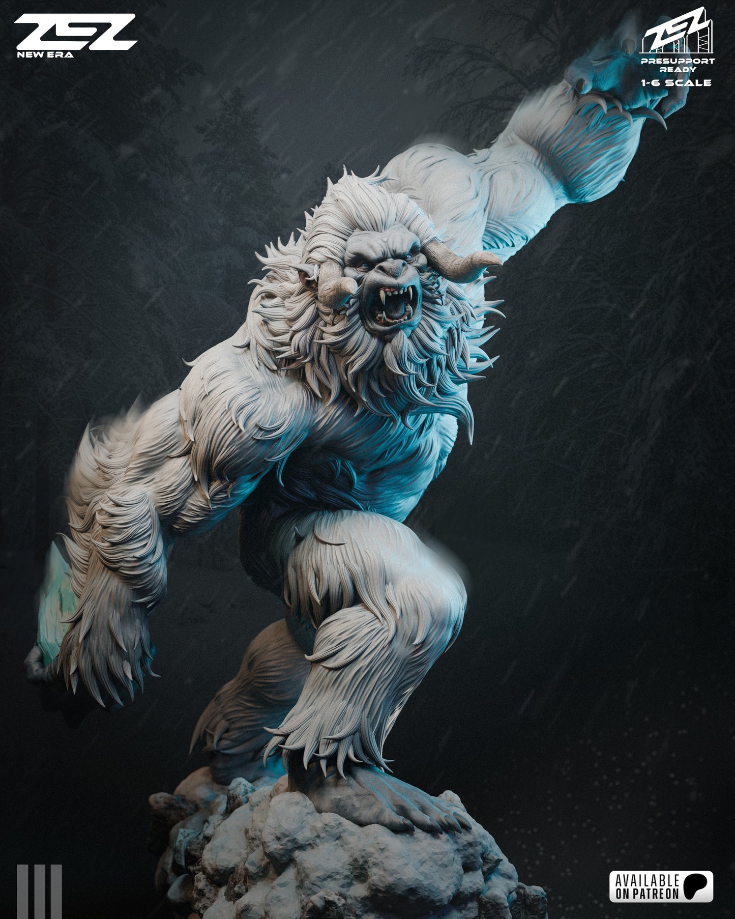 Yeti Statue