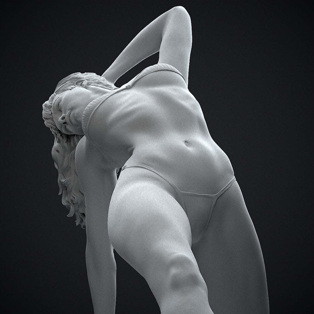 Bettie Page Statue 3D-Printed Kit
