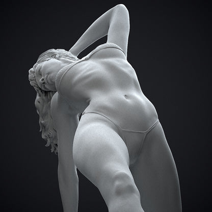 Bettie Page Statue 3D-Printed Kit
