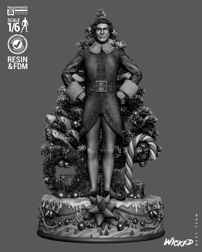 Elf Statue 3D-Printed Kit