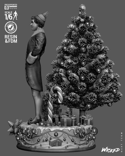 Elf Statue 3D-Printed Kit