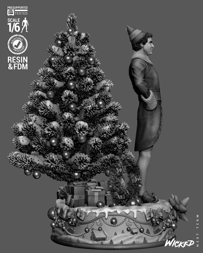 Elf Statue 3D-Printed Kit