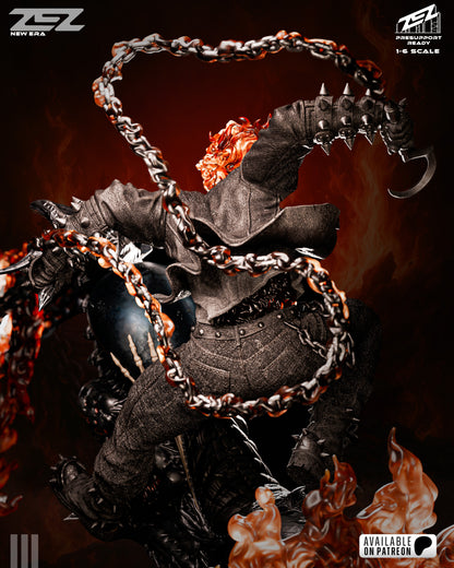 Ghost Rider Statue