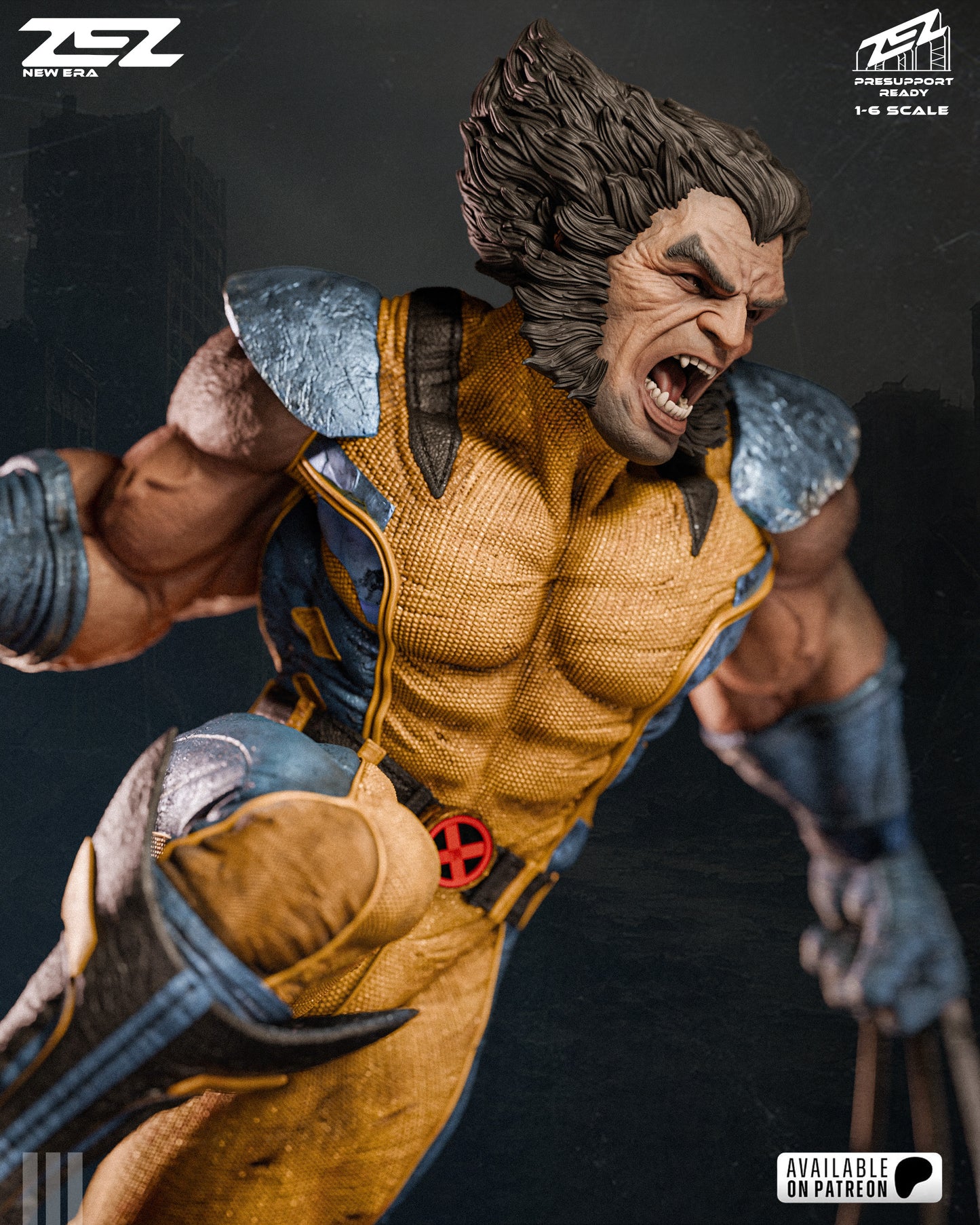 Wolverine Statue