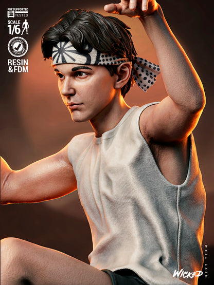 Daniel Larusso Statue 3D-Printed Kit