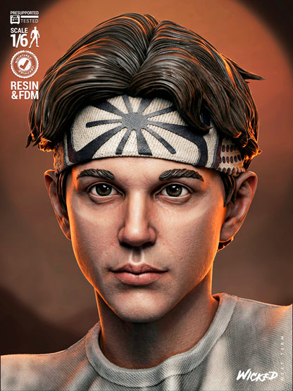 Daniel Larusso Statue 3D-Printed Kit