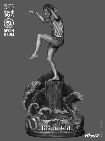 Daniel Larusso Statue 3D-Printed Kit