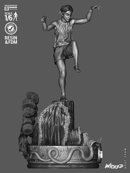Daniel Larusso Statue 3D-Printed Kit