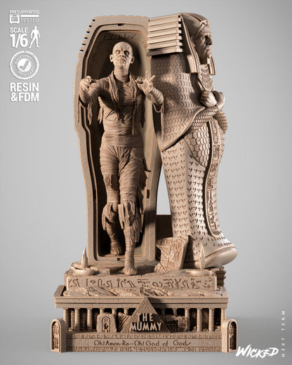 The Mummy Statue